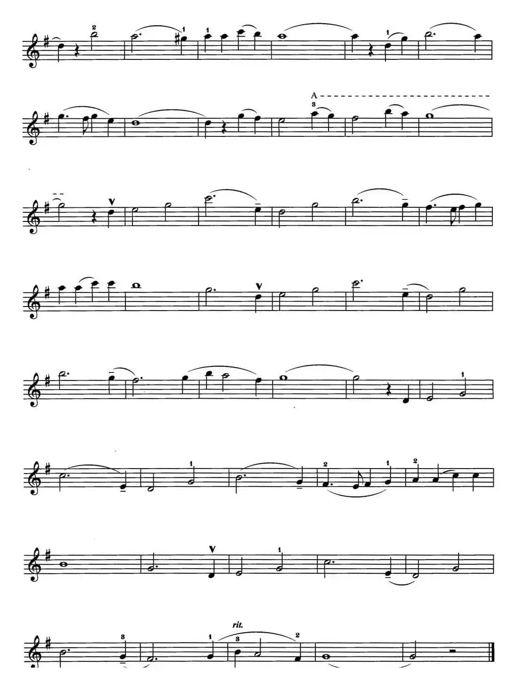 骊歌（美国电影《蓝色夏威夷》插曲之三）