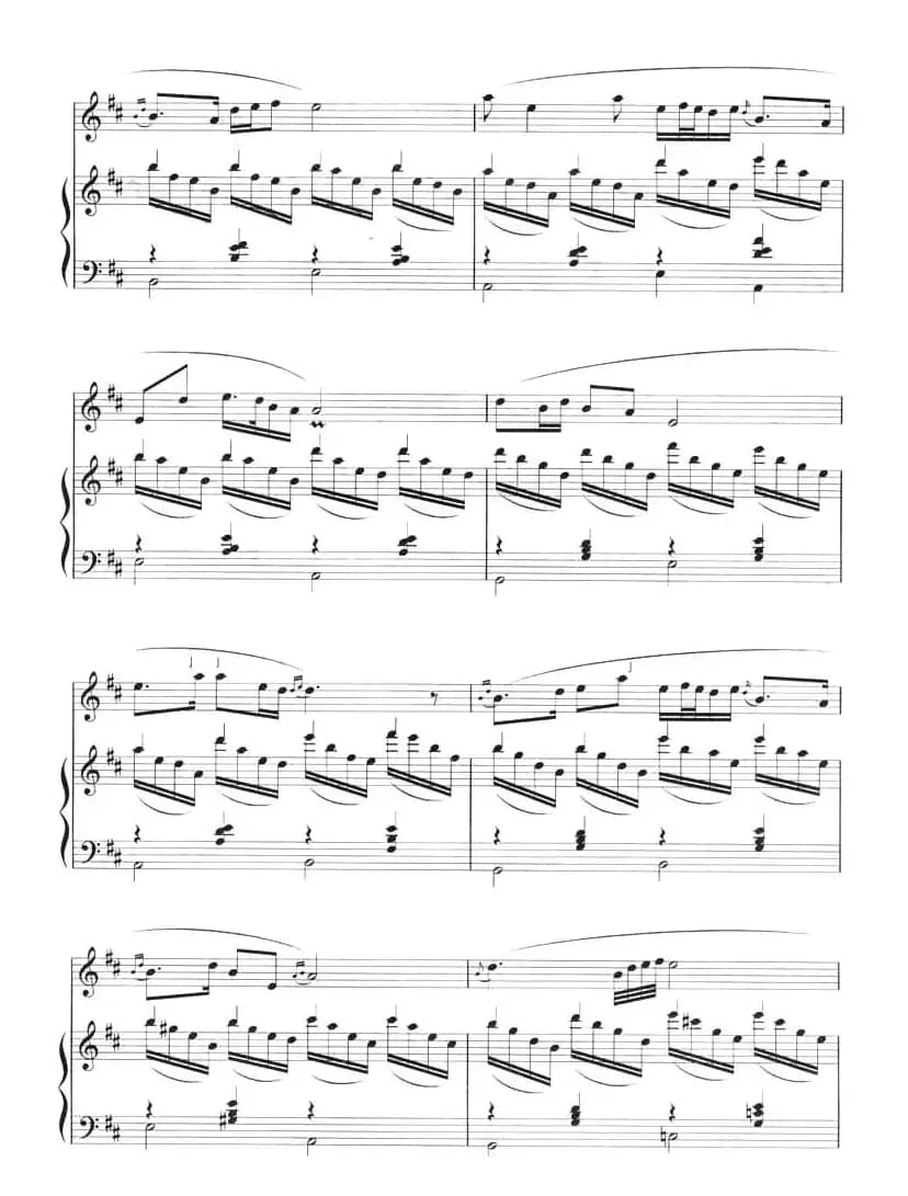 乡歌（十孔笛+钢琴）