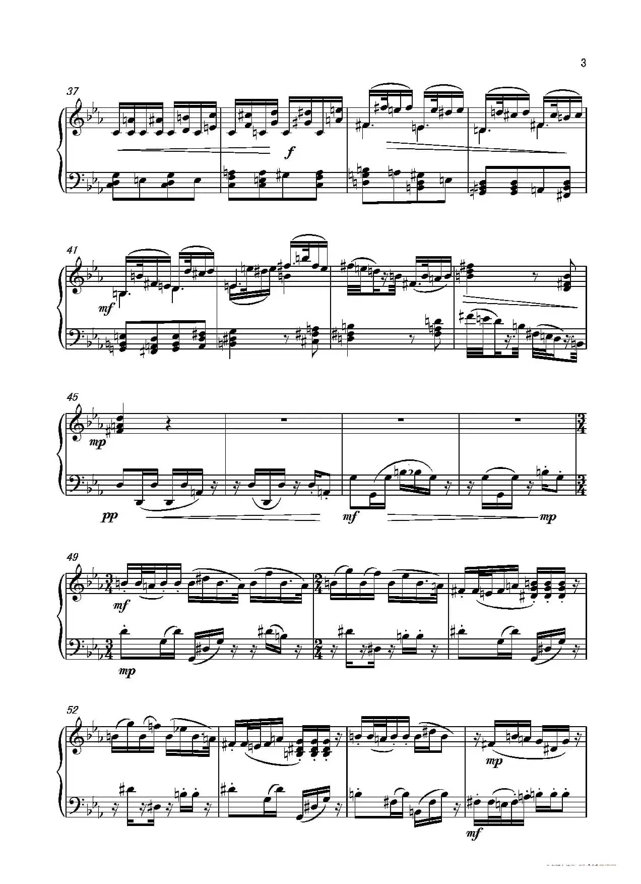 第五钢琴奏鸣曲Piano Sonata No.5