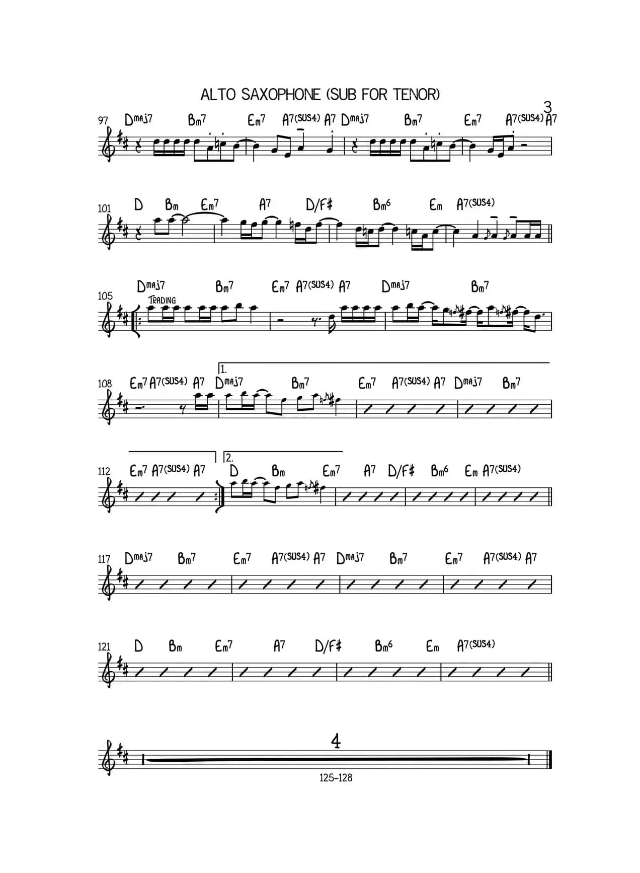 GrazinInhe Grass（中音萨克斯）