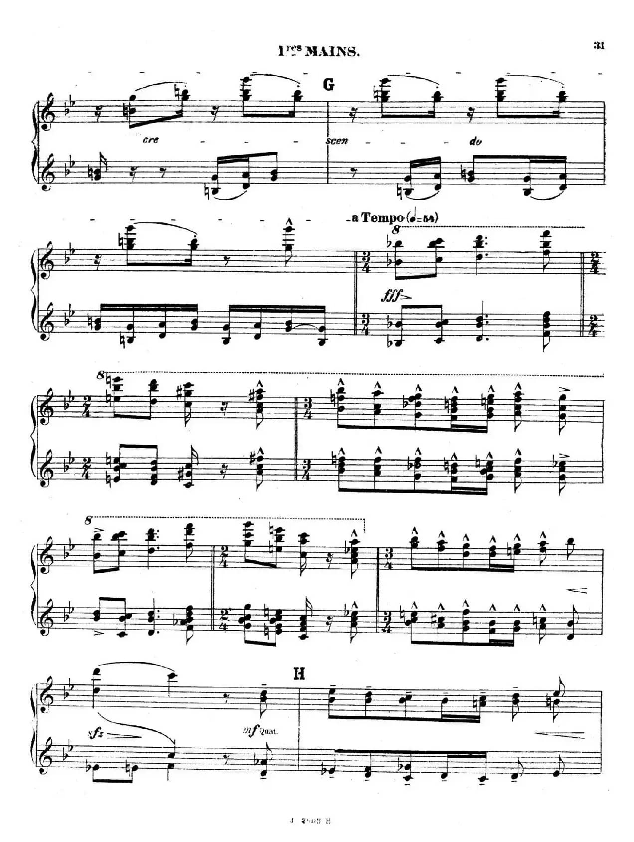 Symphony on a French Mountain Air Op.25(法国山歌交响曲·双钢琴·Ⅱ)