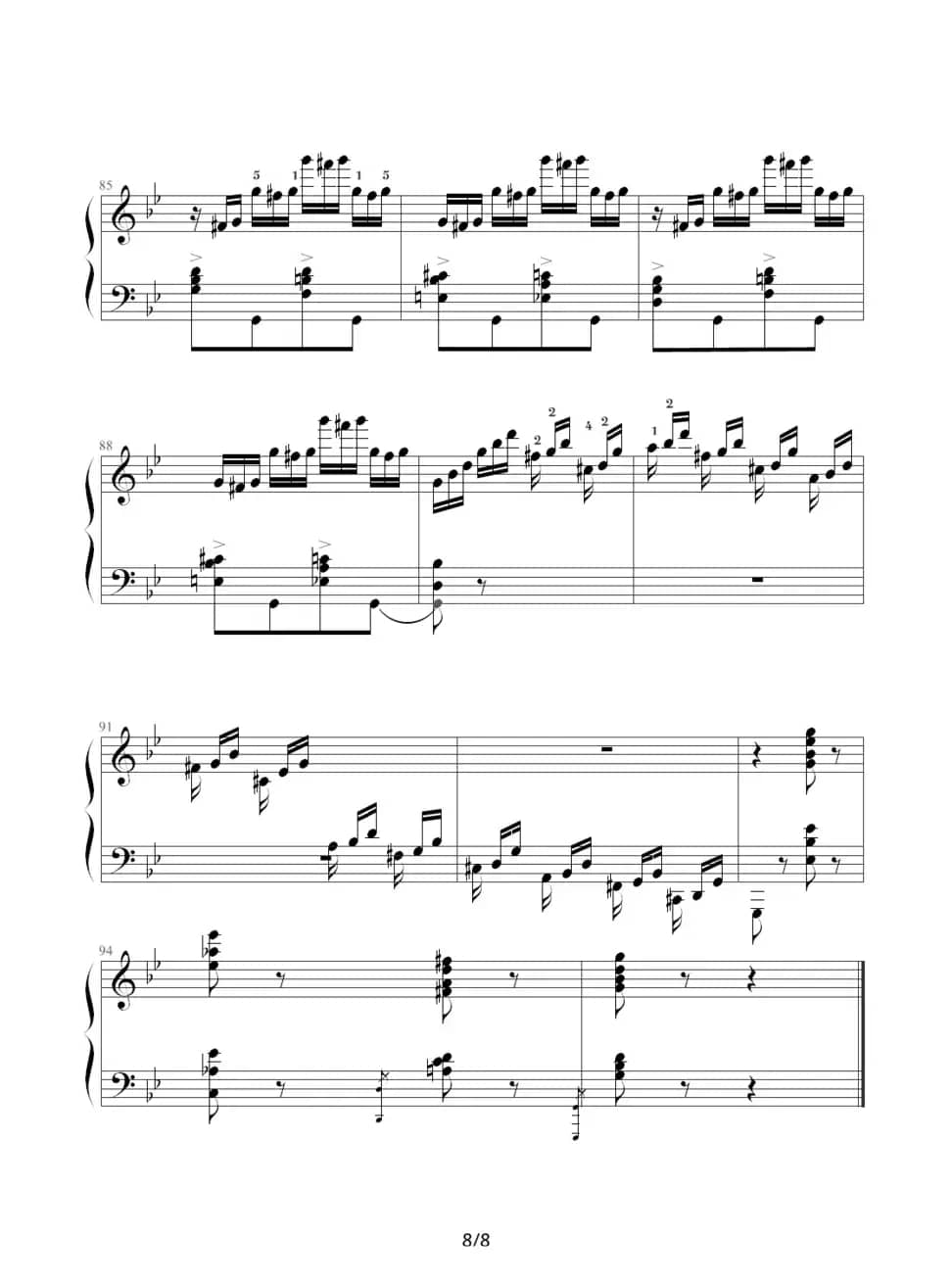 练习曲（Op.72 No.2）