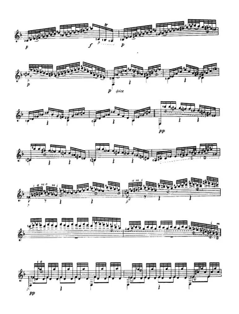 恰空舞曲（古典吉他）