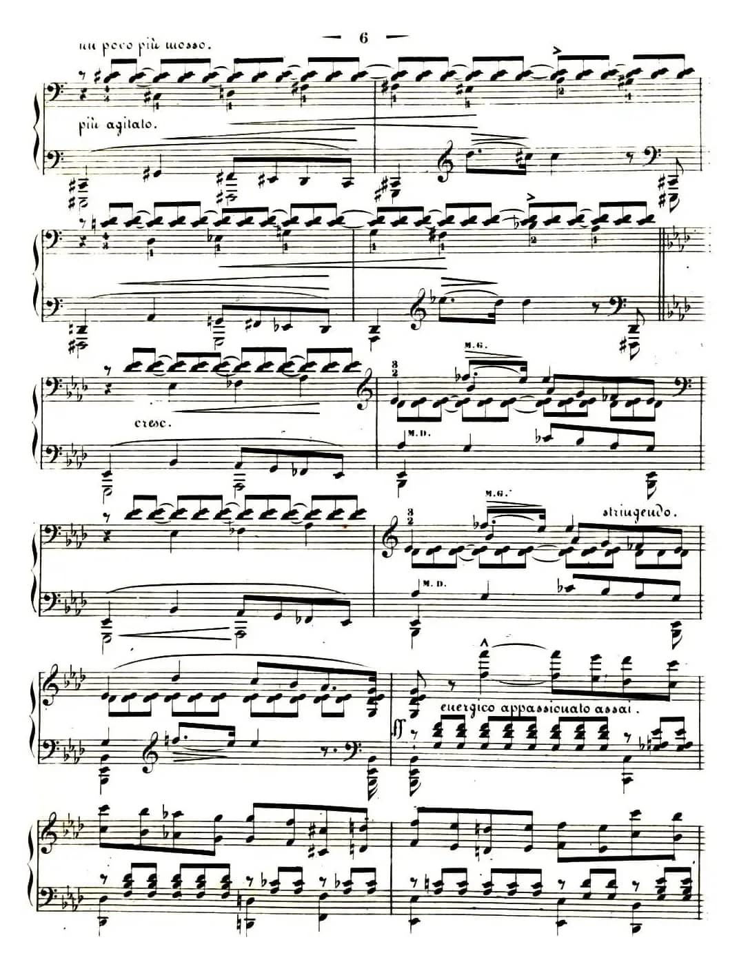 李斯特音乐会练习曲 S144（1 悲歌 降A大调 S144 Il）