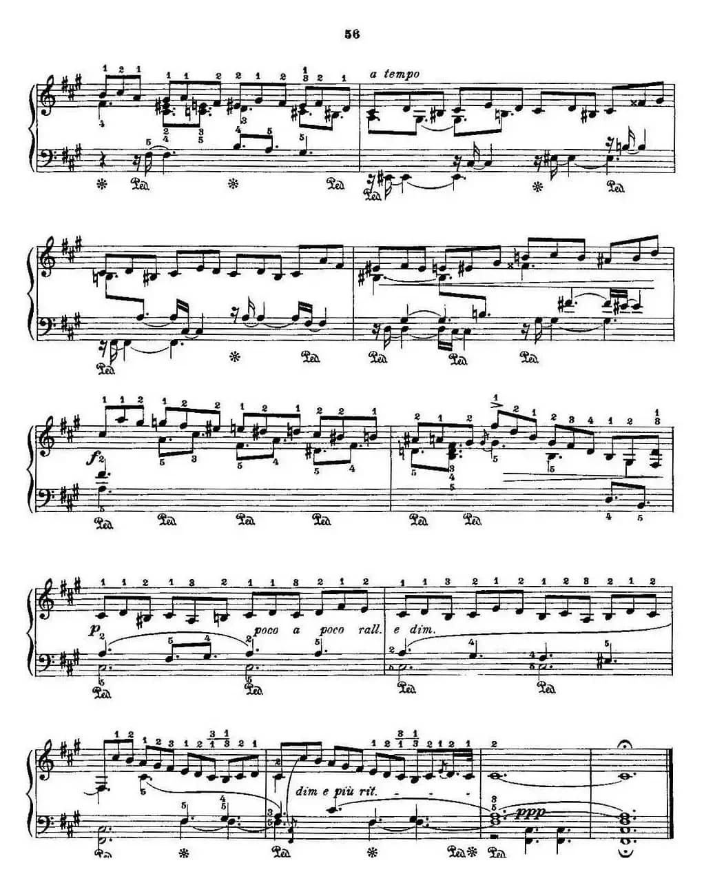 53首改编练习曲（No.28A）