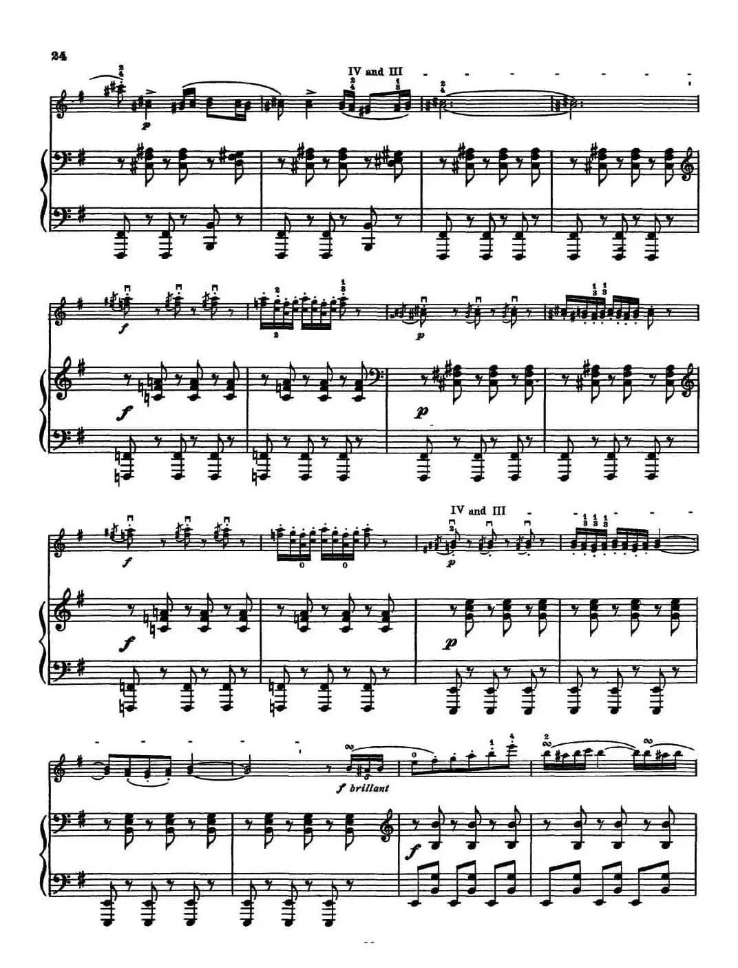 Carmen Concert Fantast Op.25（Ⅳ）（小提琴+钢琴伴奏）