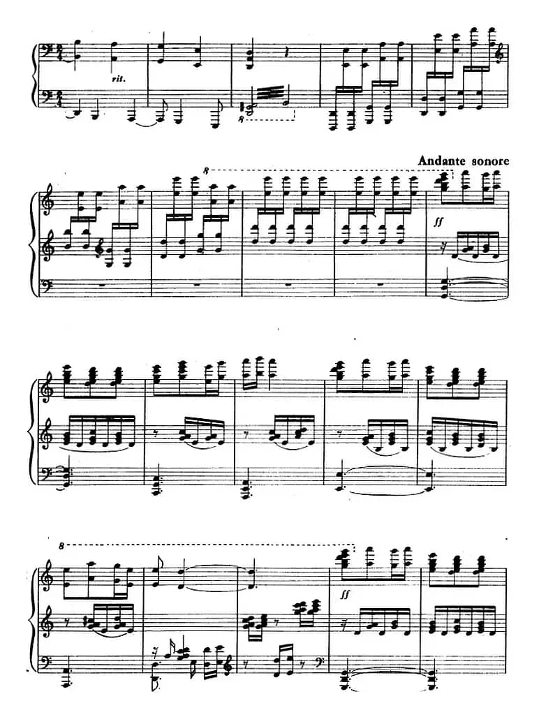 钢琴组曲《刘三姐》6、抗禁