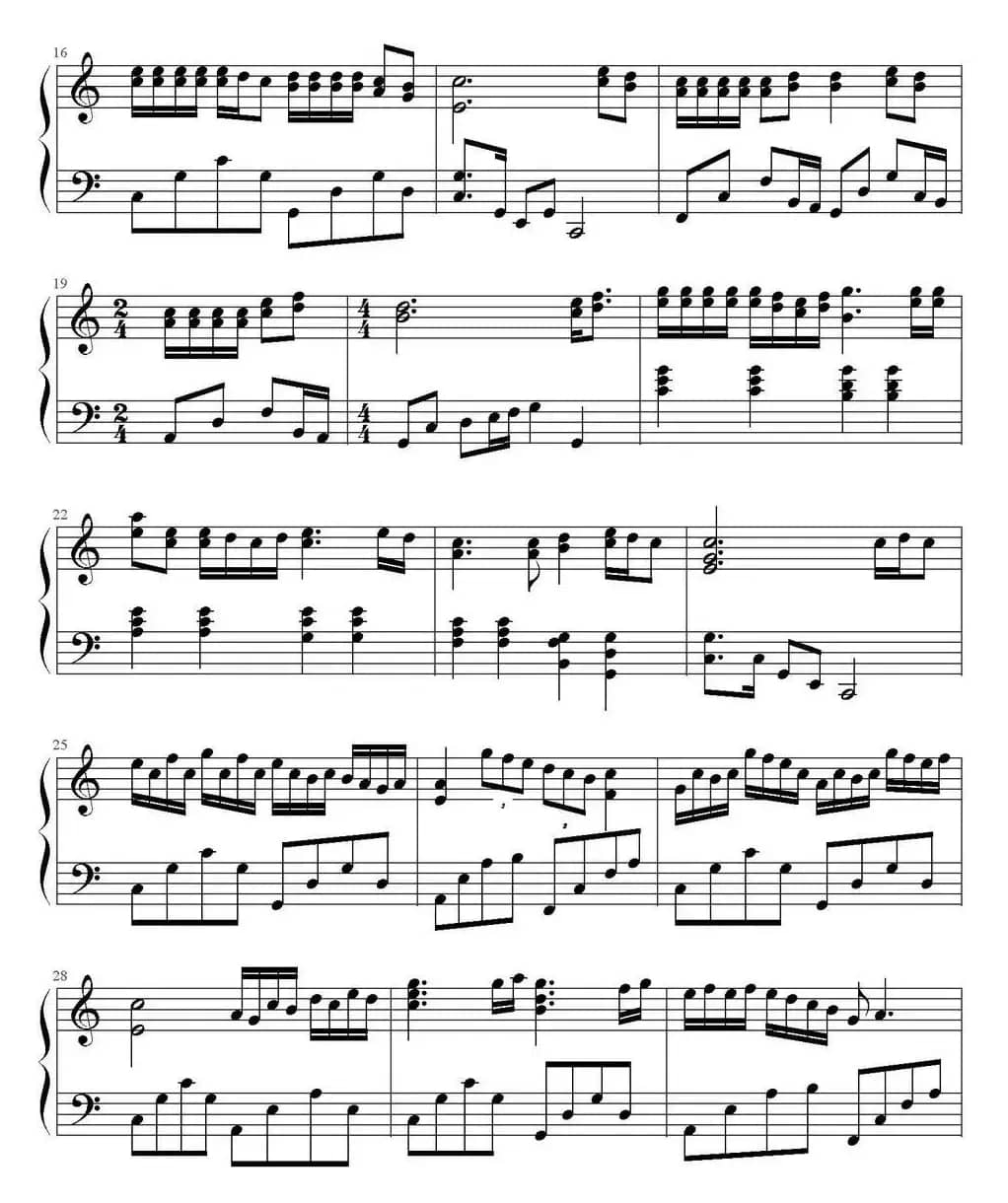 真的爱你（zhouhaoran制谱版）