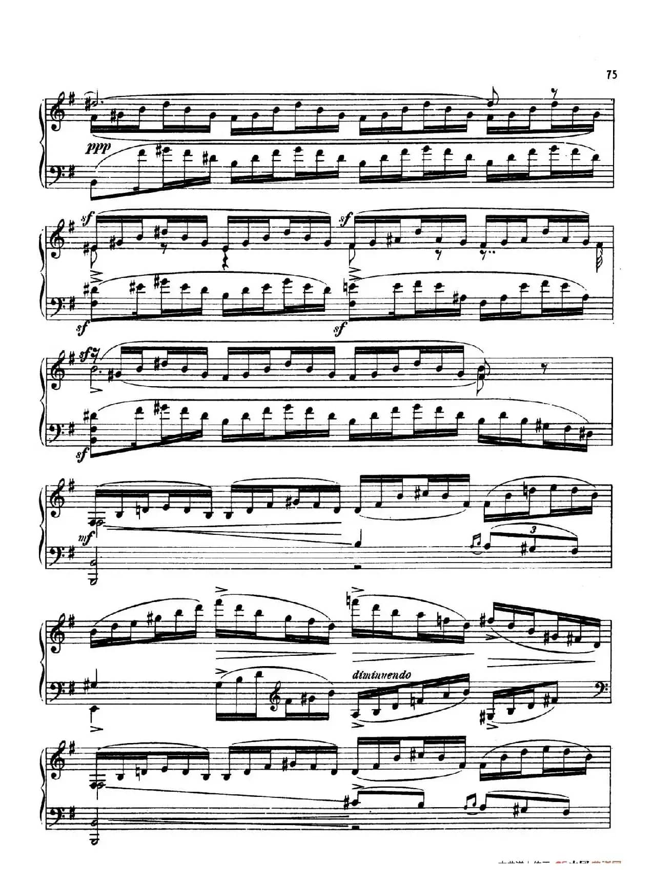 24 Characteristic Pieces Op.36（24首性格小品·15）