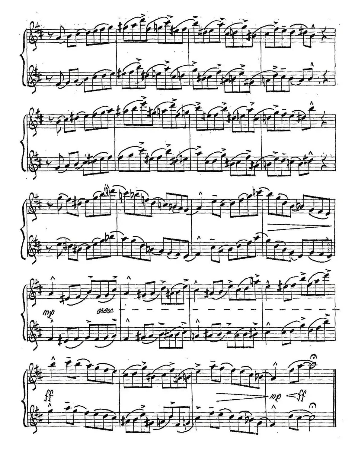 Jazz Conception For Saxophone Duets - 5（二重奏）