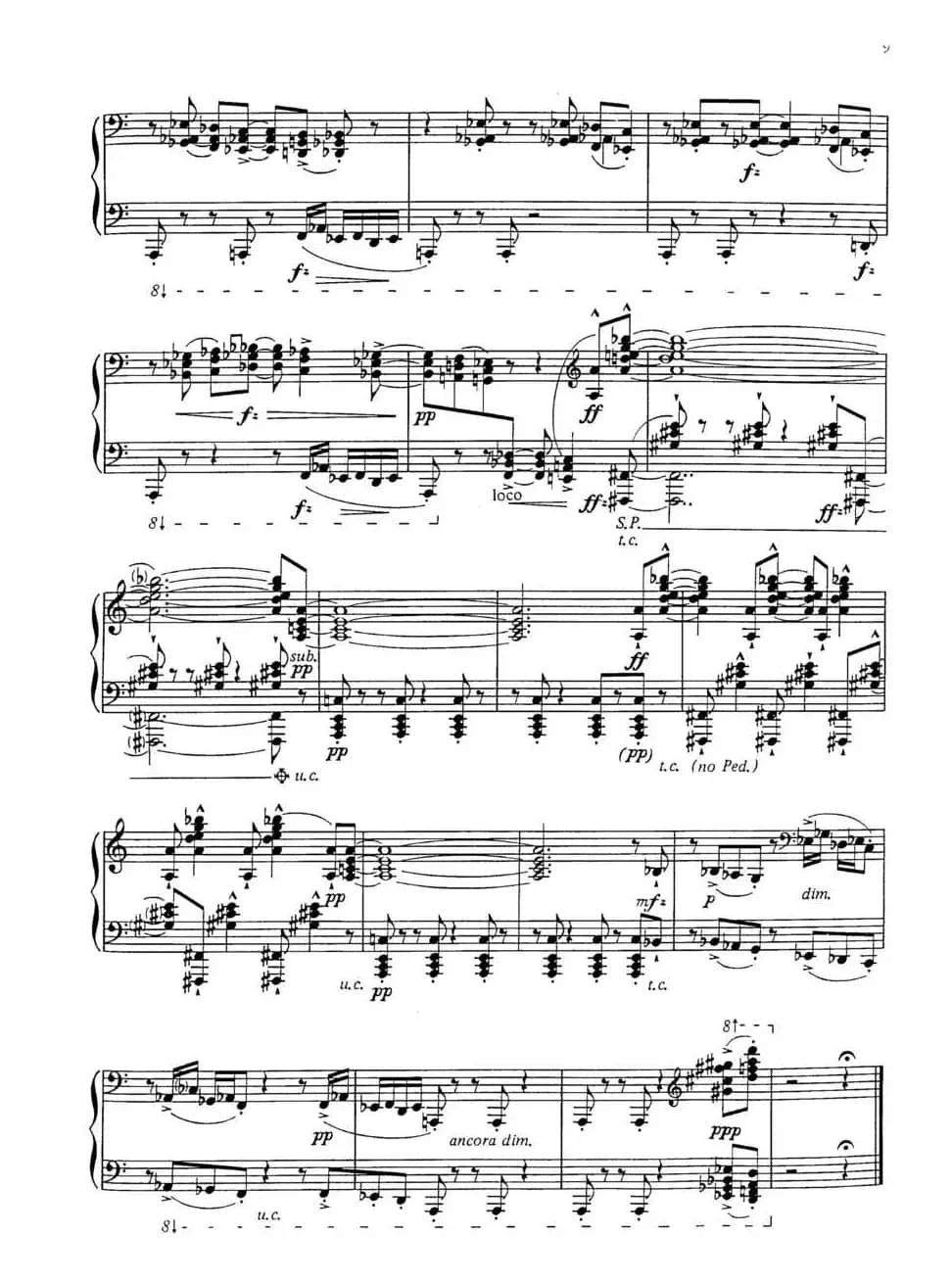 Three Dance Ptraits（3首舞蹈肖像·1）