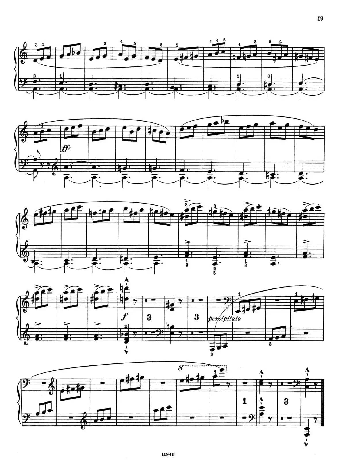 a小调第一组曲 Op.69(5、FUGA)