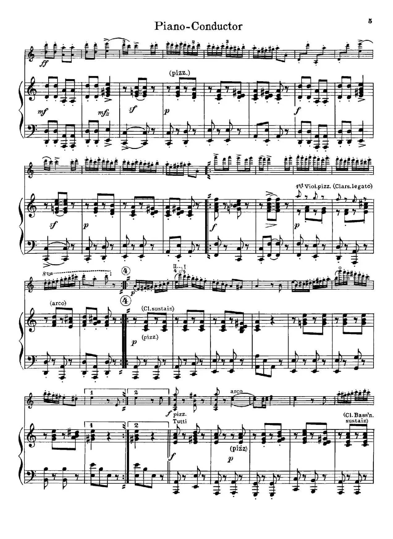 Zigeunerweisen（Gipsy Airs）（小提琴+钢琴伴奏）