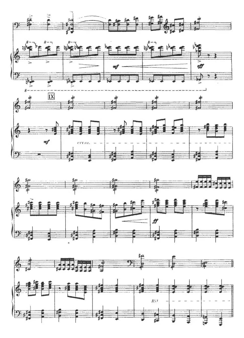 大提琴变奏曲（大提琴+钢琴伴奏）