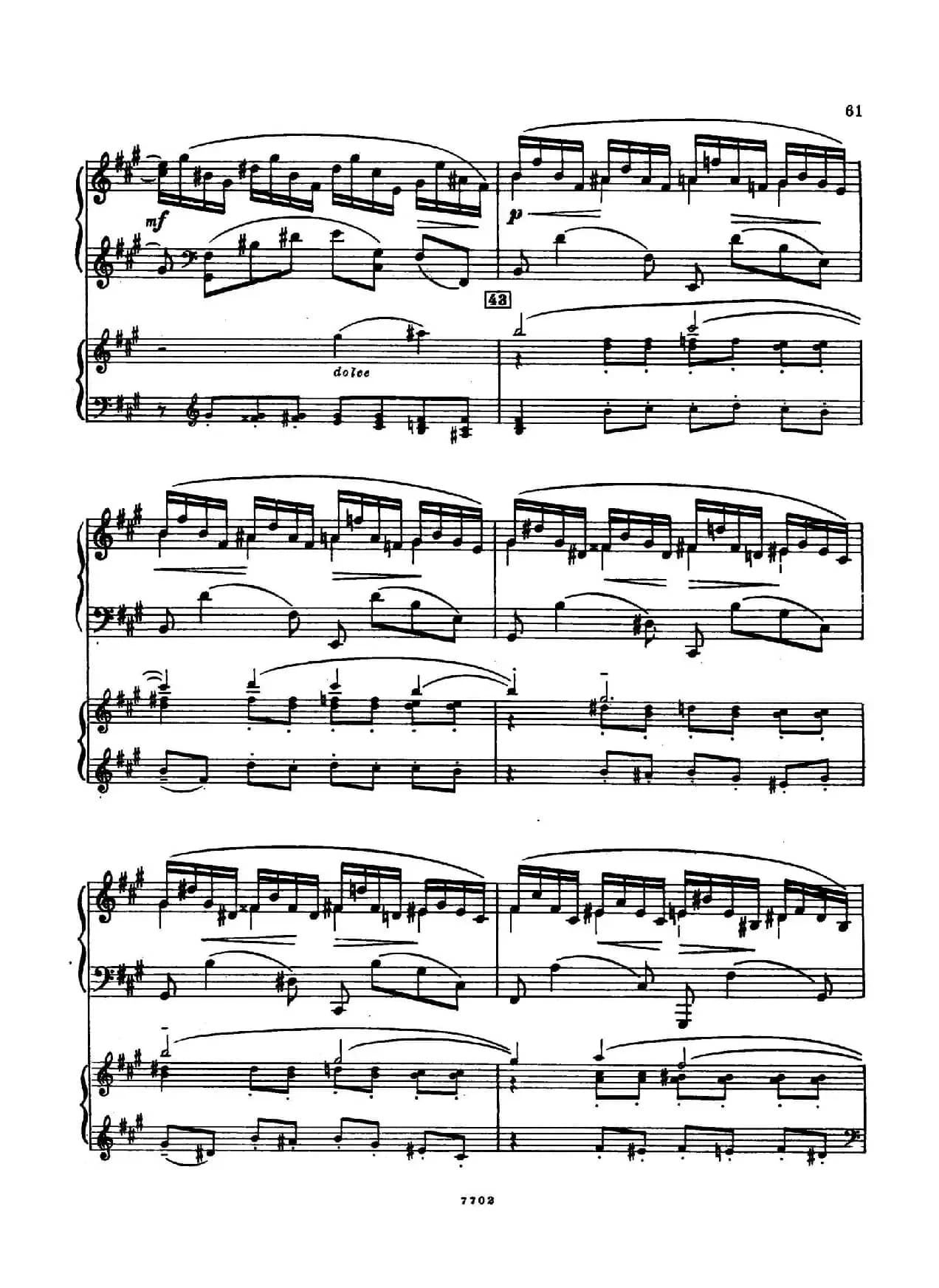 升f小调第一钢琴协奏曲 Op.1（双钢琴版）