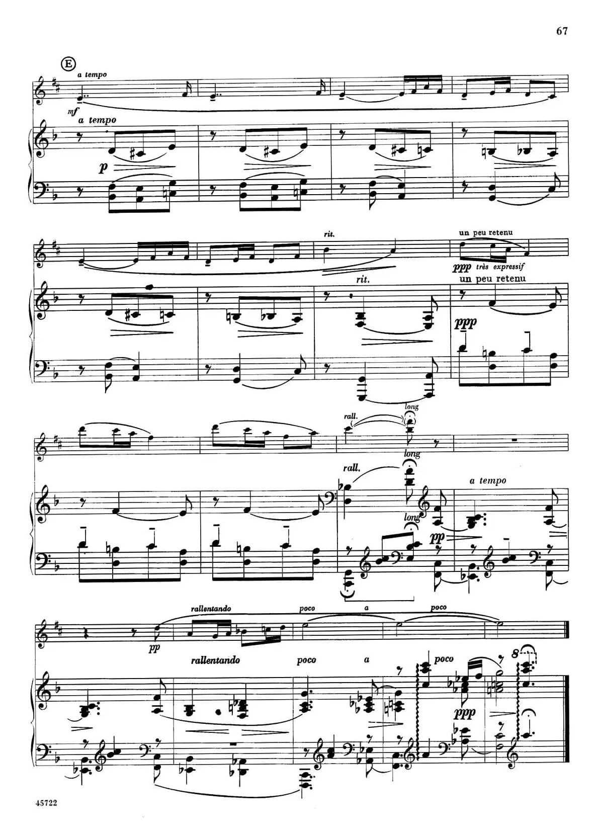 15首古典萨克斯独奏曲：14、sonatine（中音萨克斯+钢琴伴奏）