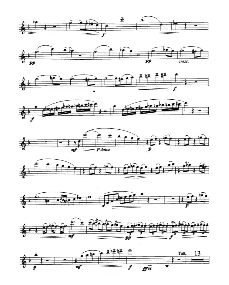 单簧管考级教材·第五级