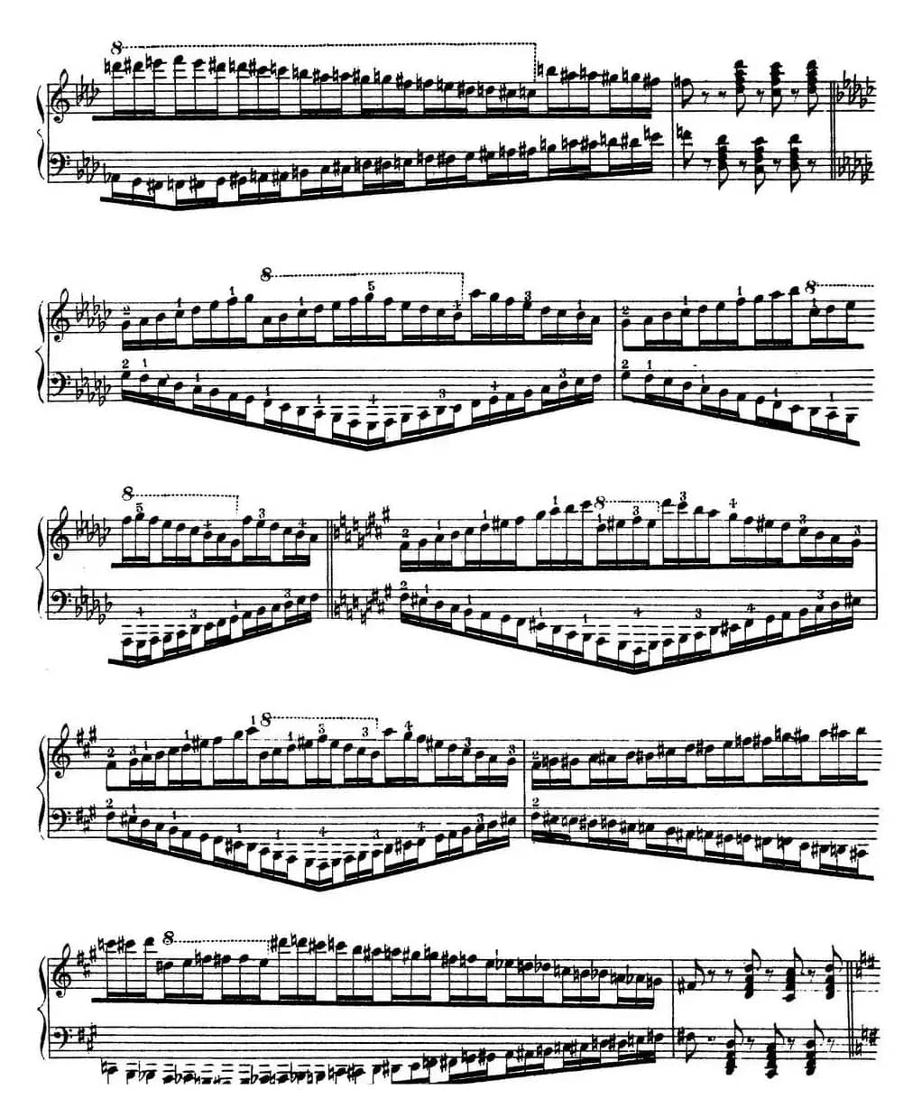 Technical Exercises S.146（李斯特钢琴技巧练习 BOOK Ⅳ）