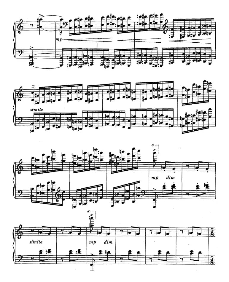 套曲·板式（III 快板）