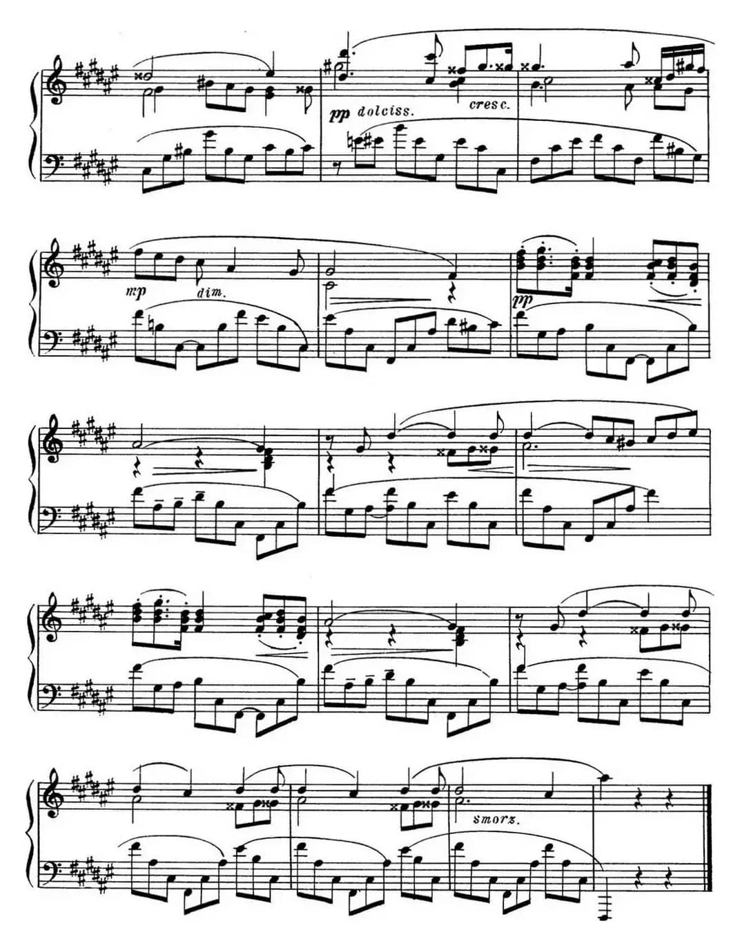 斯克里亚宾 钢琴练习曲 Op.42 No.4 Alexander Scriabin Etudes