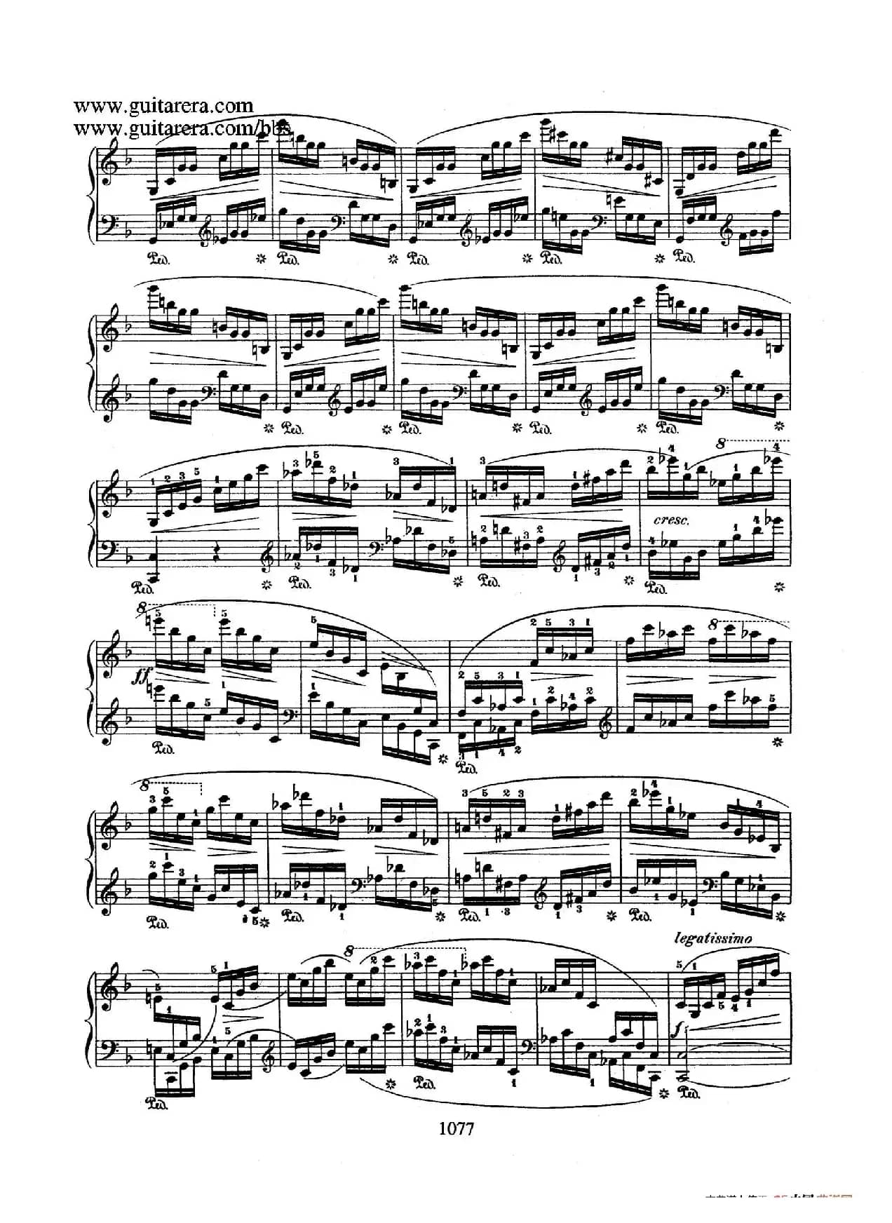 Krakowiak Grand Rondo de Concert Op.14 （克拉科维克音乐会用大回旋曲·钢琴独奏版）