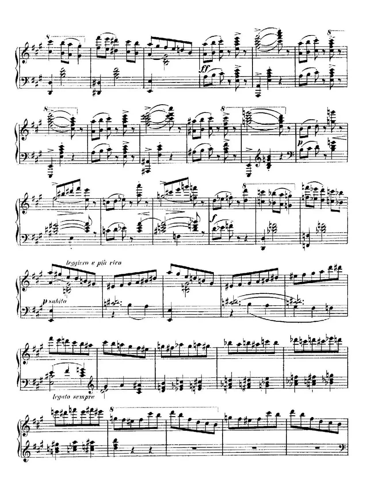 4 Valses Caprice（4首随想圆舞曲）（No. 1 in A）