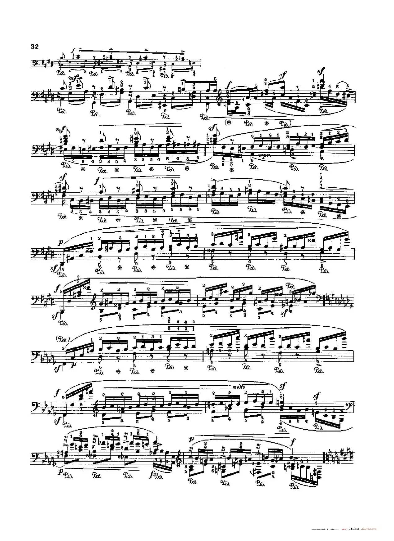 53首以肖邦练习曲为素材而作的练习曲（No.6）