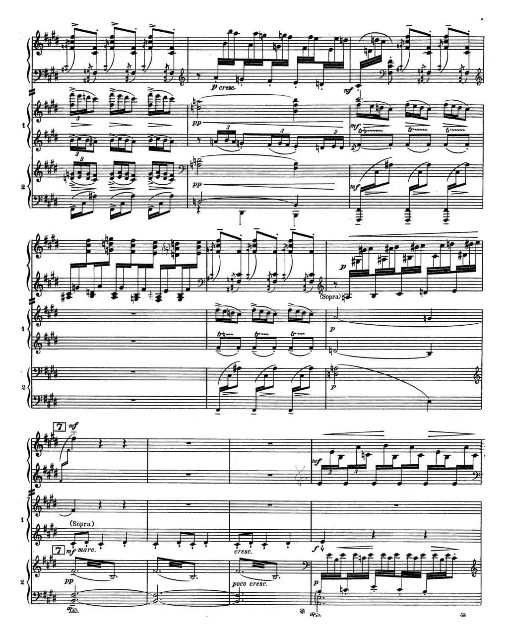 Nights in the Gardens of Spain 西班牙花园之夜 双钢琴版（Ⅰ-En el Generalife）