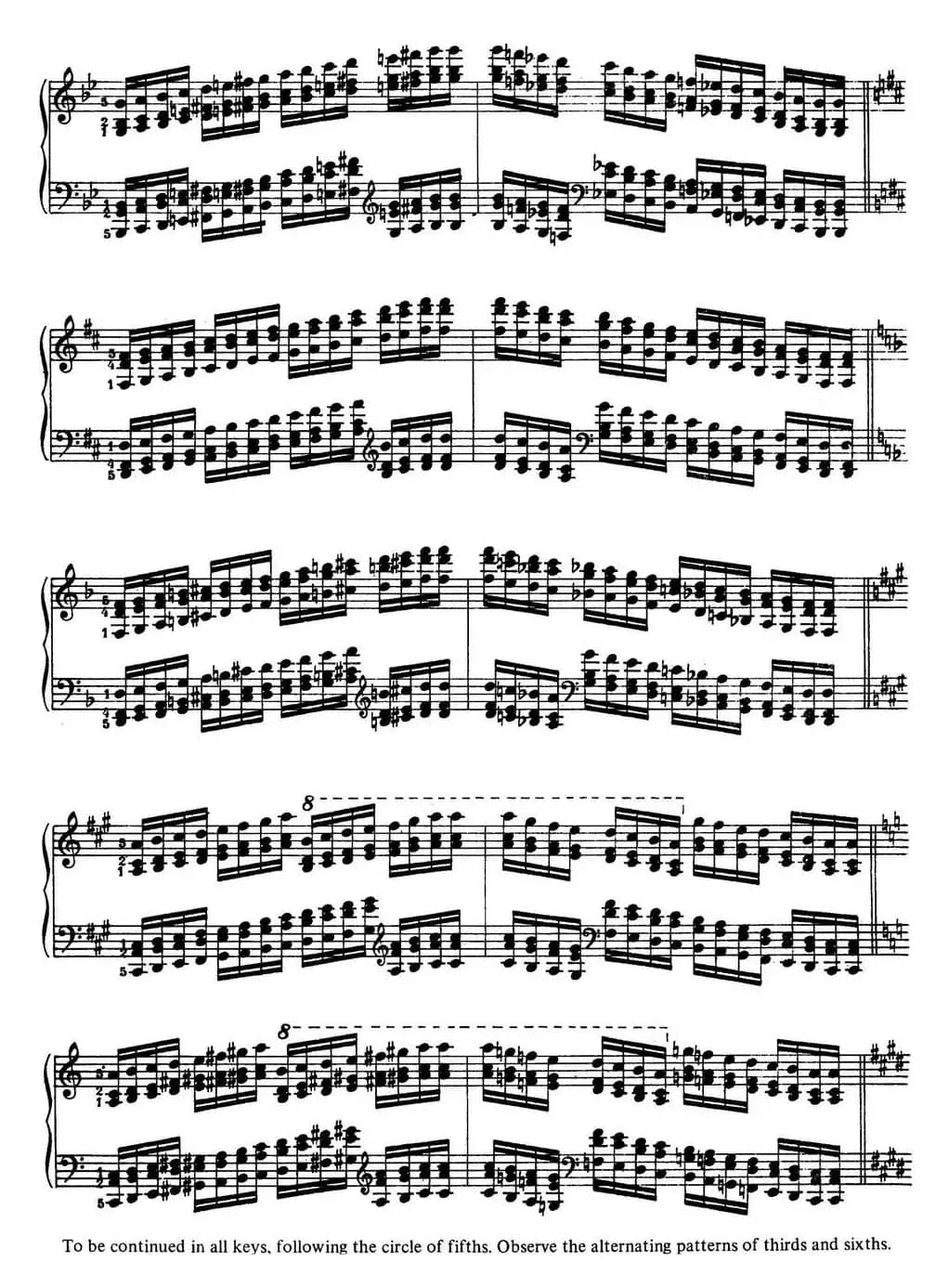 Technical Exercises S.146（李斯特钢琴技巧练习 BOOK Ⅶ）