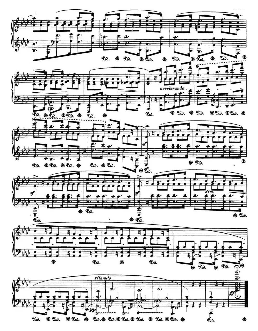 肖邦 幻想波兰舞曲 Op.61 降A大调 Polonaise