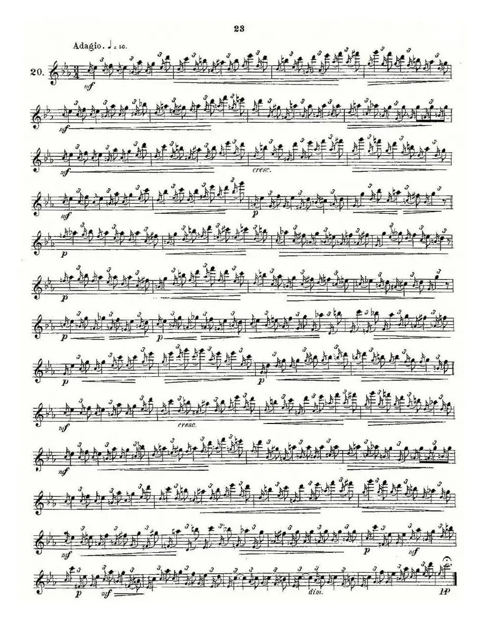 24 instructive Uebungen.Op.30（13—24）