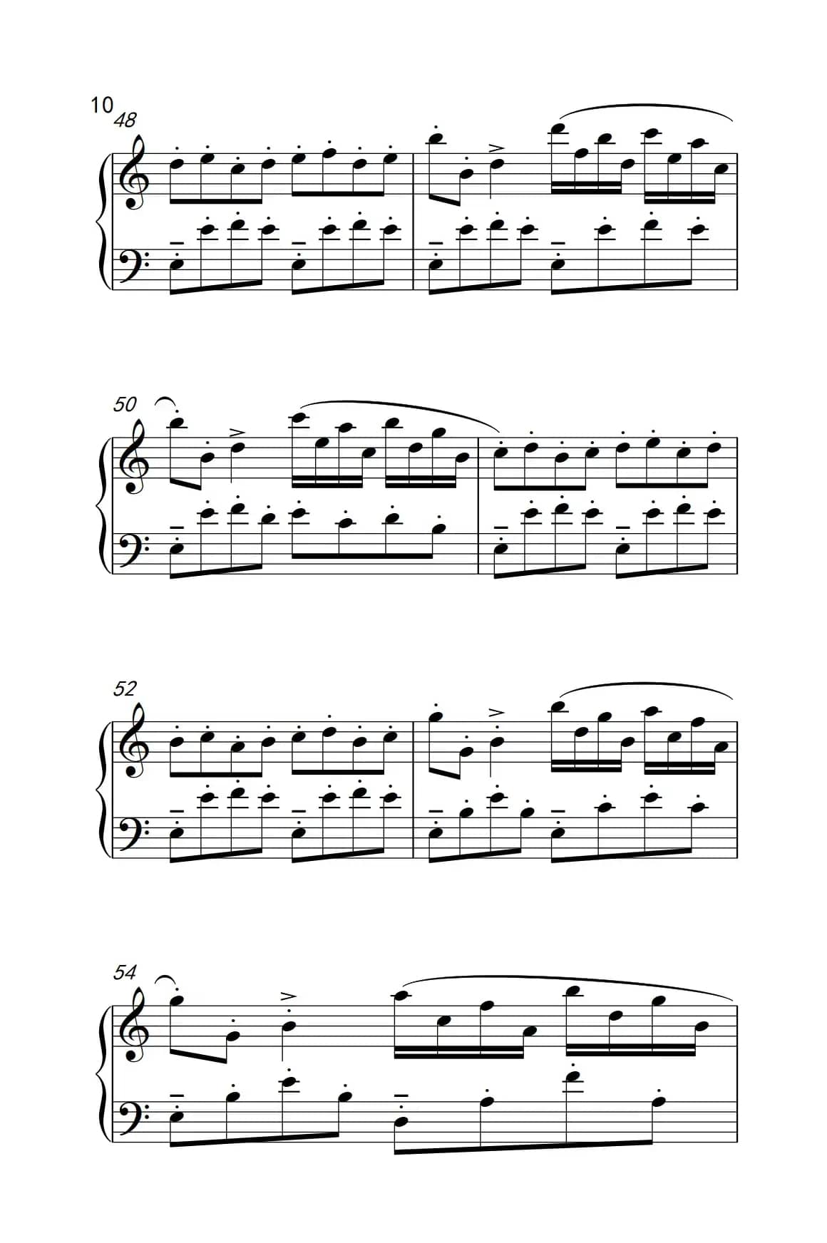 第九级1.前奏曲 Op.12 No.7（中央音乐学院 钢琴（业余）考级教程 7-9级）