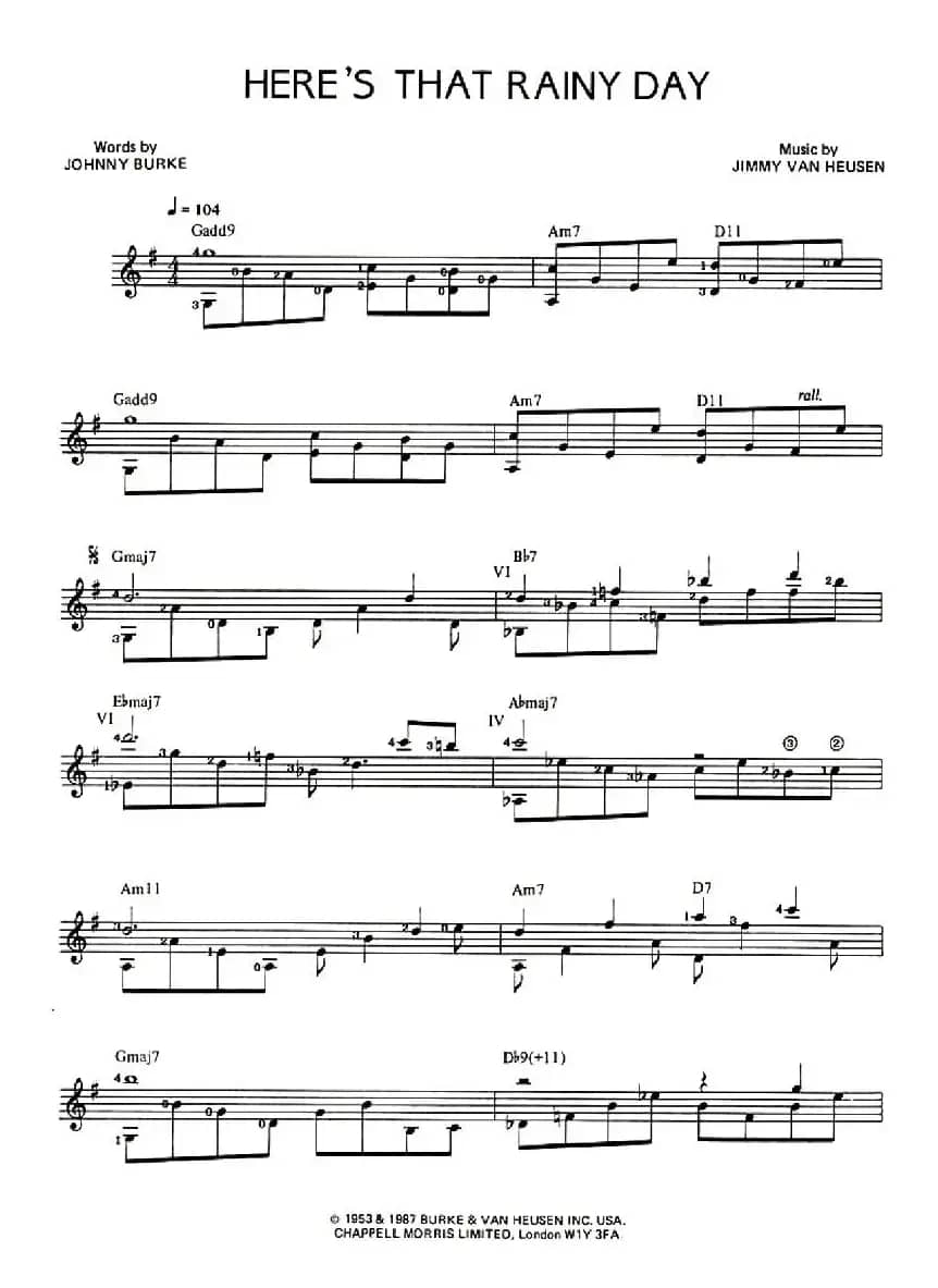 HERE'S THAT RAINT DAY