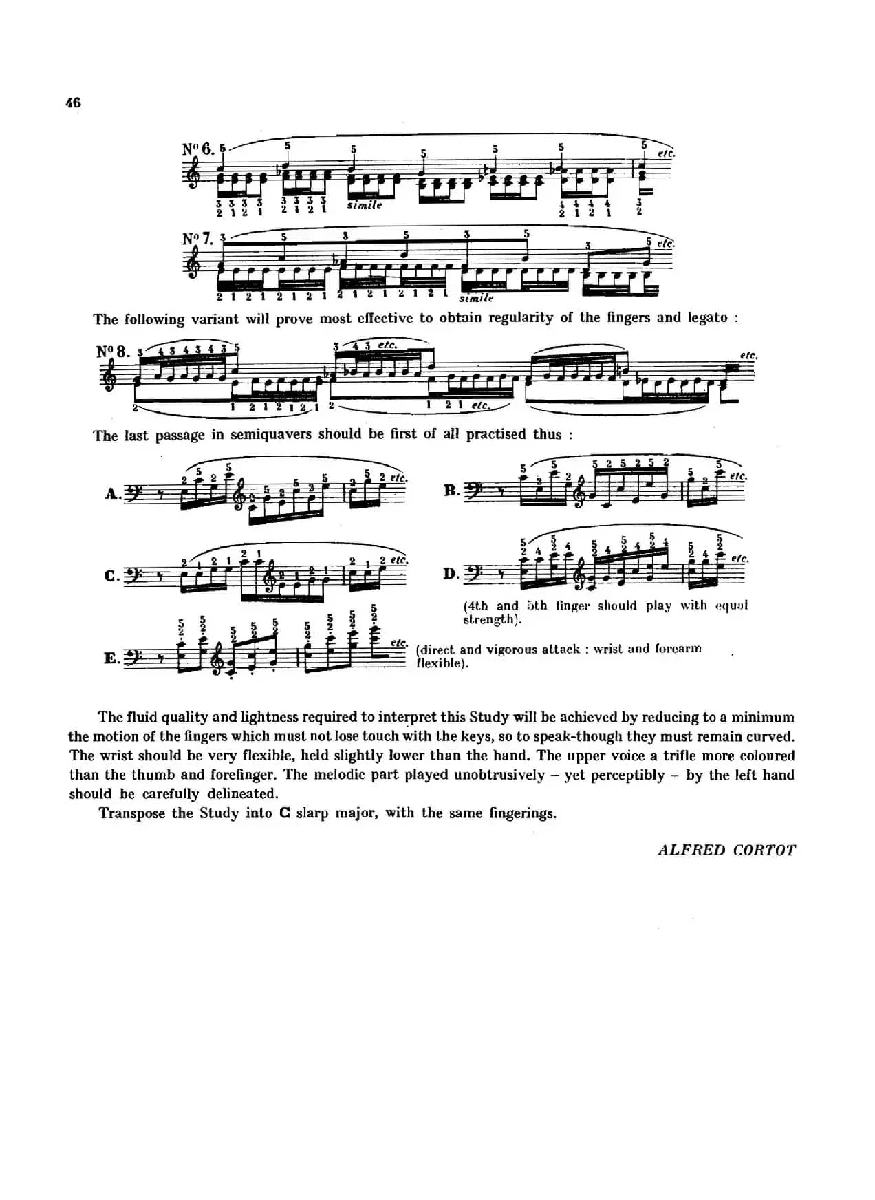 12 Etudes Op.10 柯尔托教学版(12首练习曲·7)