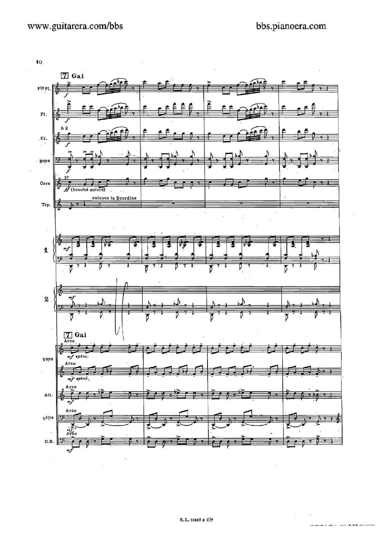 Concerto for 2 Pianos in d Minor（d小调双钢琴协奏曲·总谱）