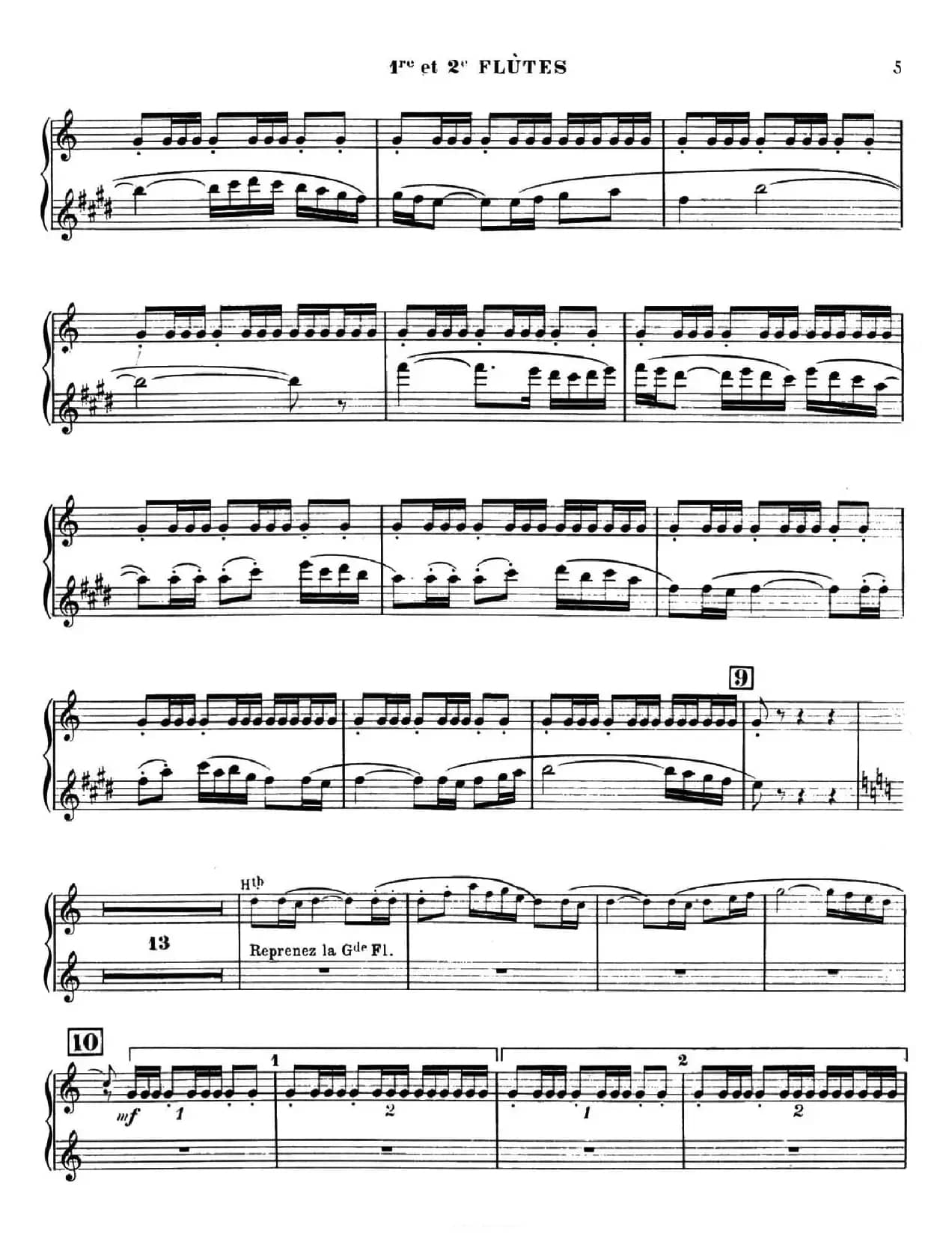 BOLERO（波莱罗）（交响乐长笛分谱）