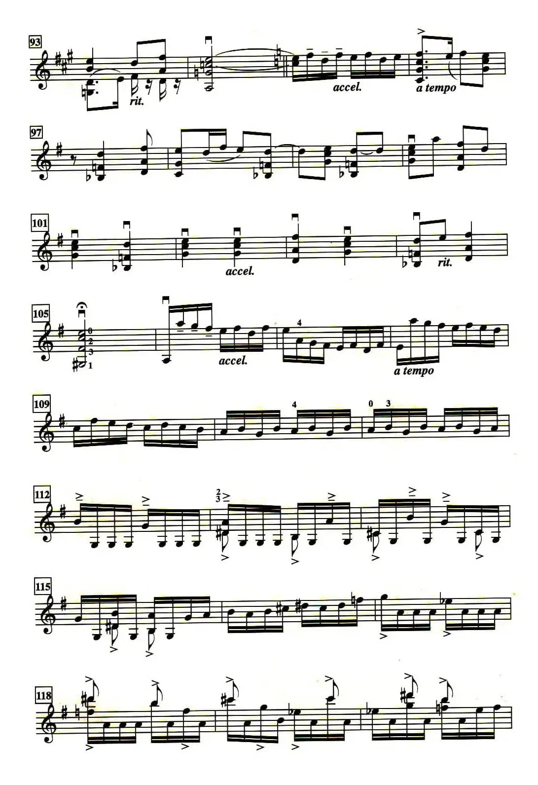 西皮散板与赋格·工上尺