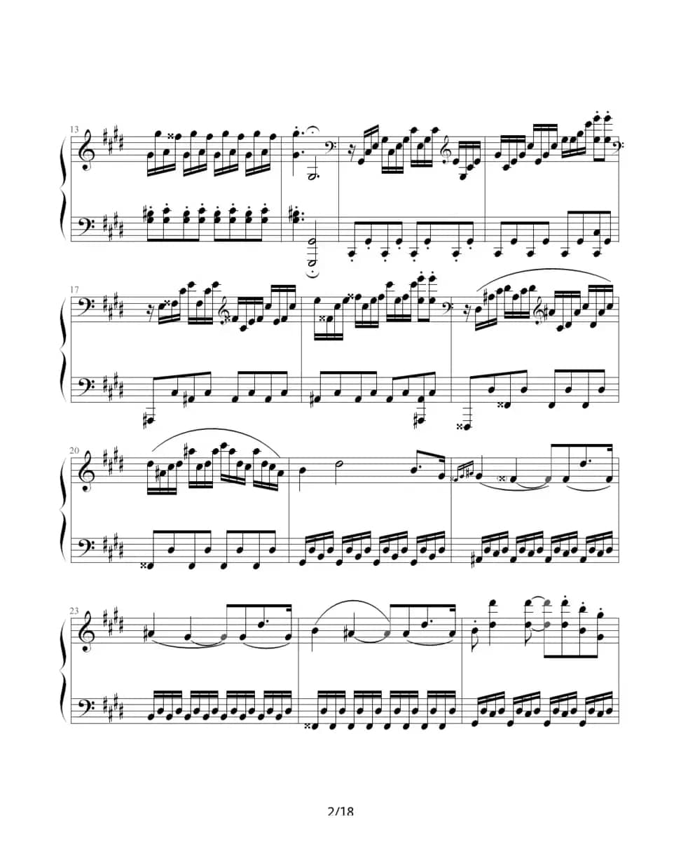 月光奏鸣曲（贝多芬《月光》第三乐章）