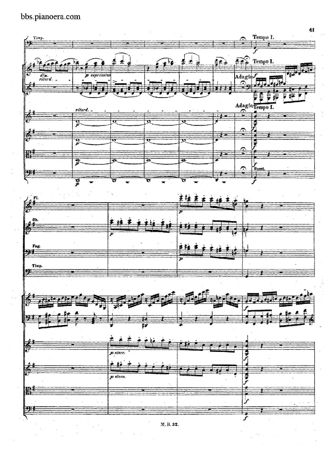 Piano Concerto No.1 in g Minor Op.25（g小调第一钢琴协奏曲·总谱）