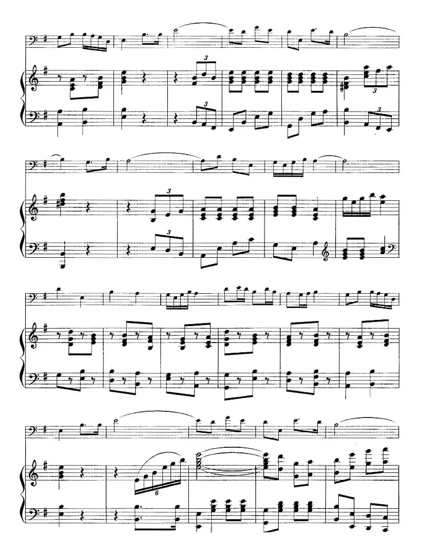 草原上升起不落的太阳（长号+钢琴伴奏）