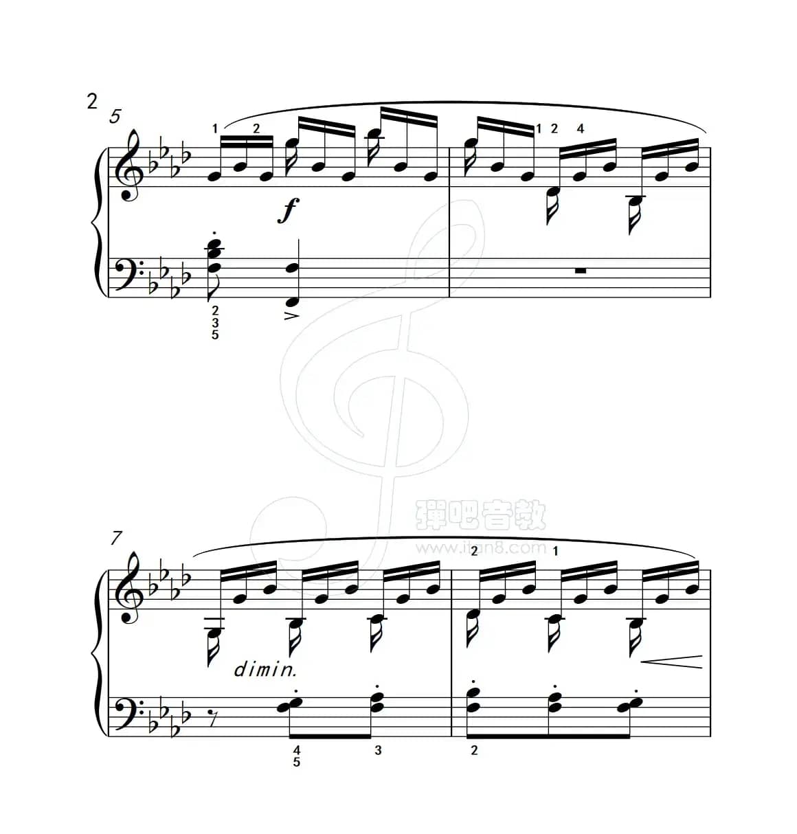 练习曲 57（克拉莫钢琴练习曲60首）