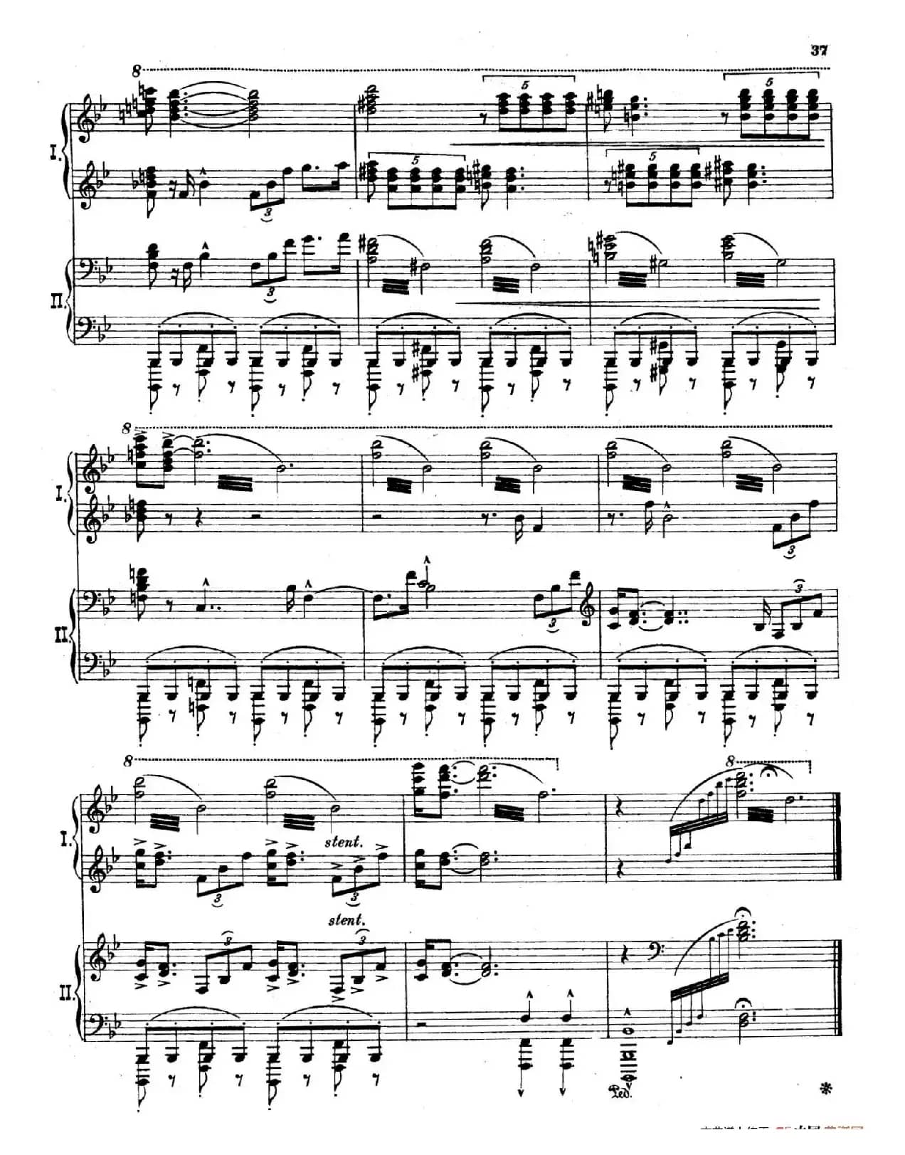 The Pines of Rome（交响诗《罗马的松树》·双钢琴）（第四部分：阿皮亚大道上的松树）