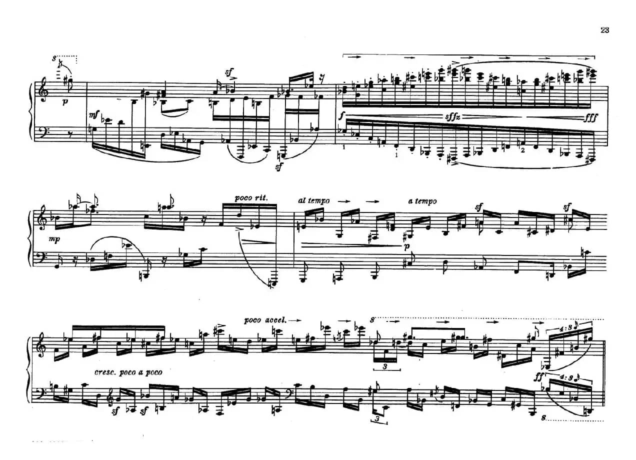 12 Etudes for Piano（博尔科姆12首钢琴练习曲·7）