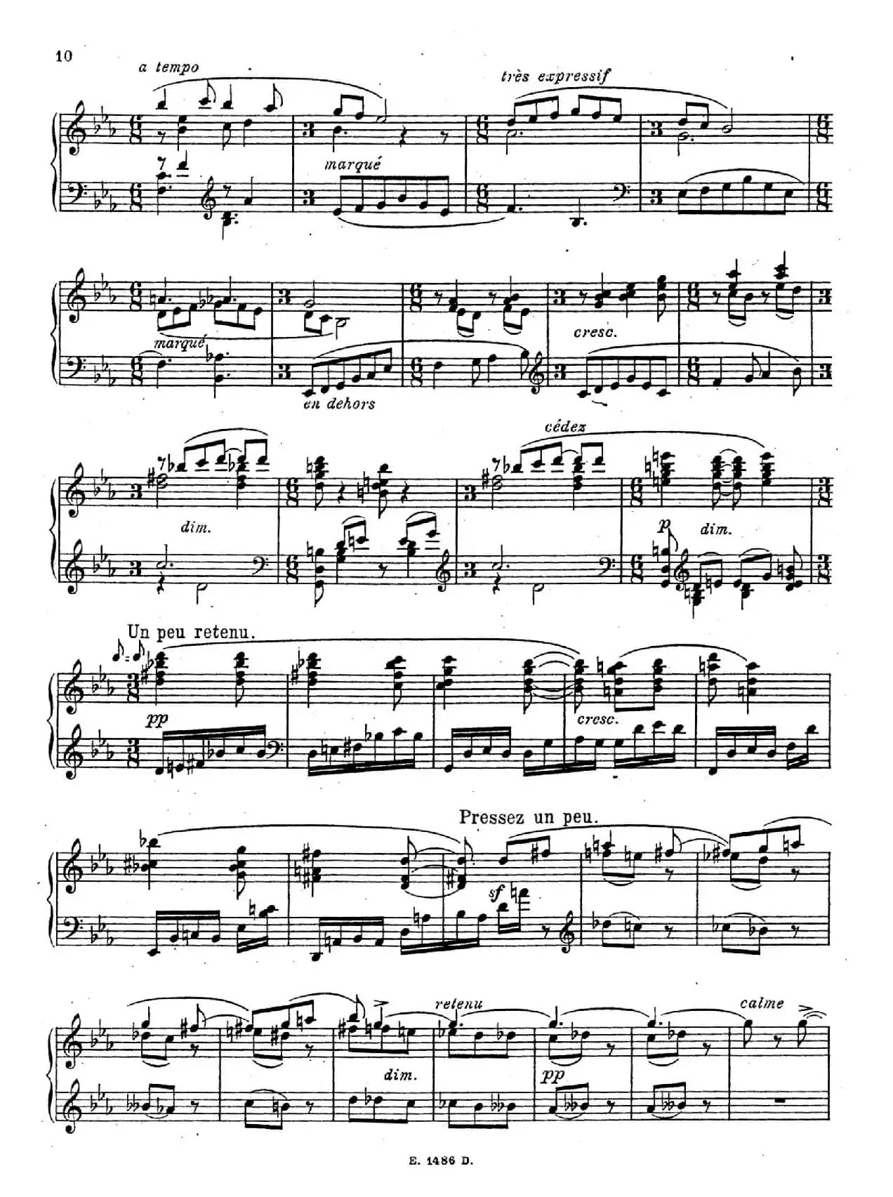 Sonate Romantique Op.3（浪漫奏鸣曲·Ⅰ）