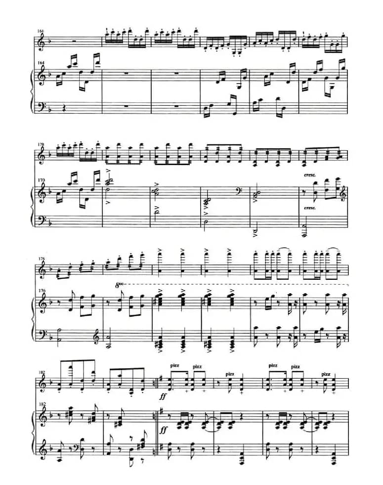 送行（小提琴+钢琴伴奏）