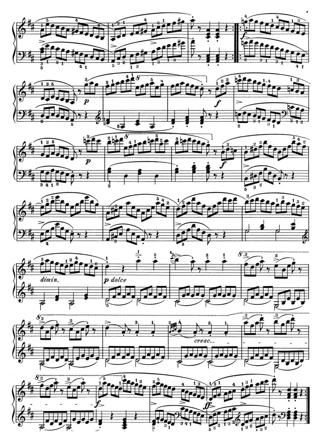 25首车尔尼Op.748练习曲（NO.3）