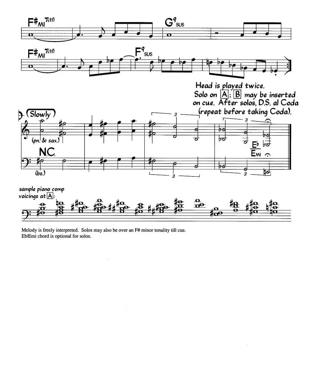 Napanoch（爵士钢琴曲）