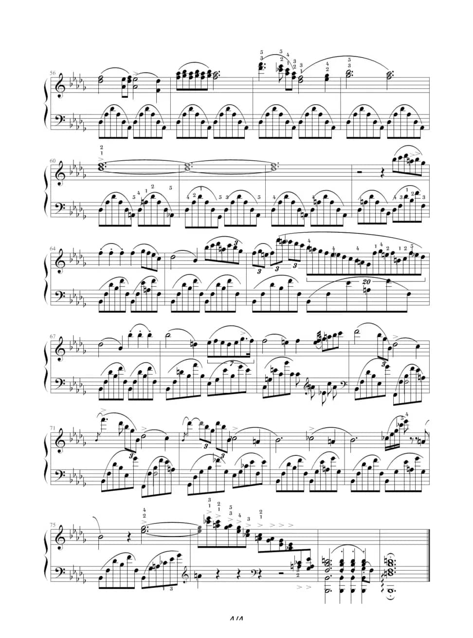 降b小调夜曲，Op.9,No.1（肖邦第1号夜曲）