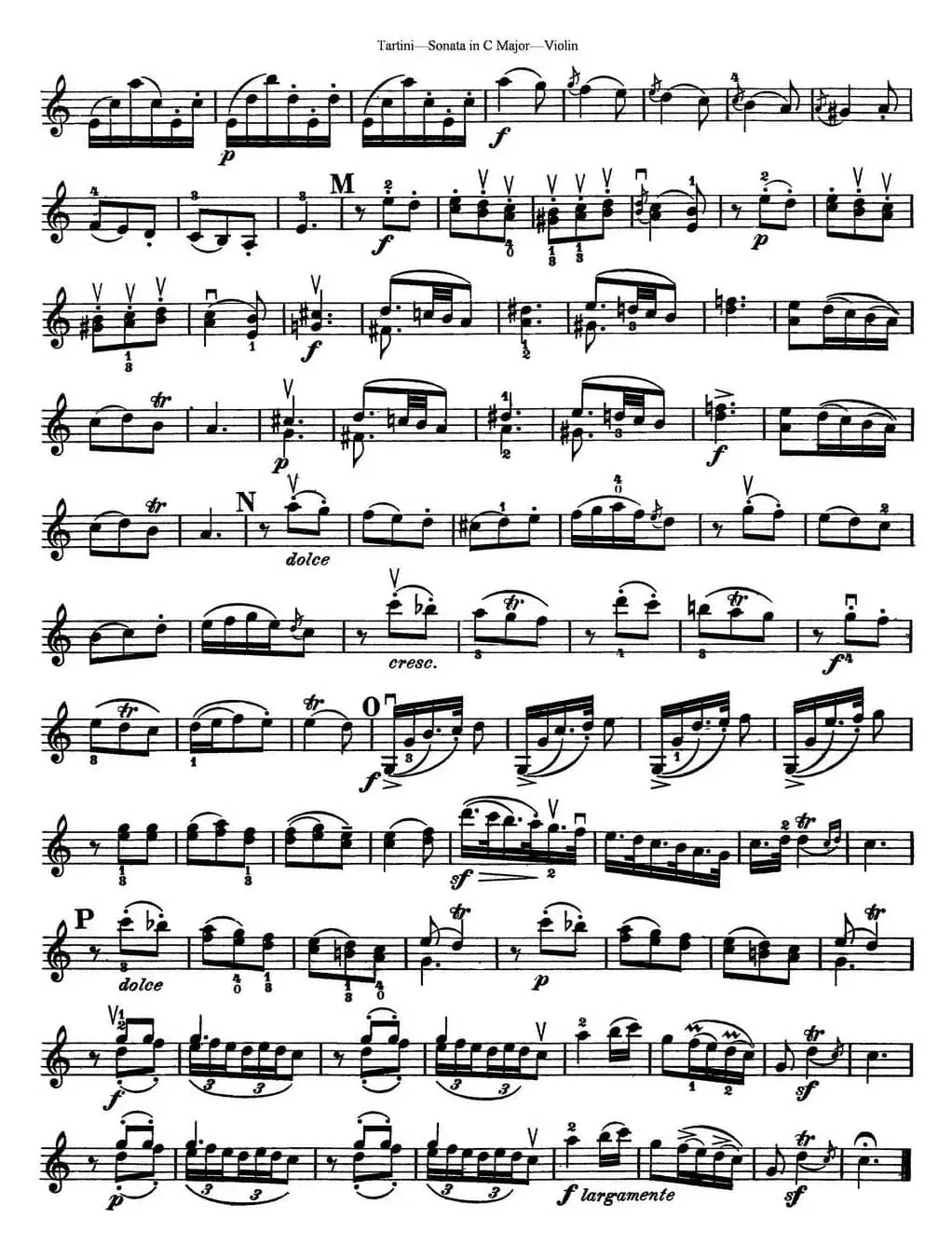 Violin Sonata in C Major