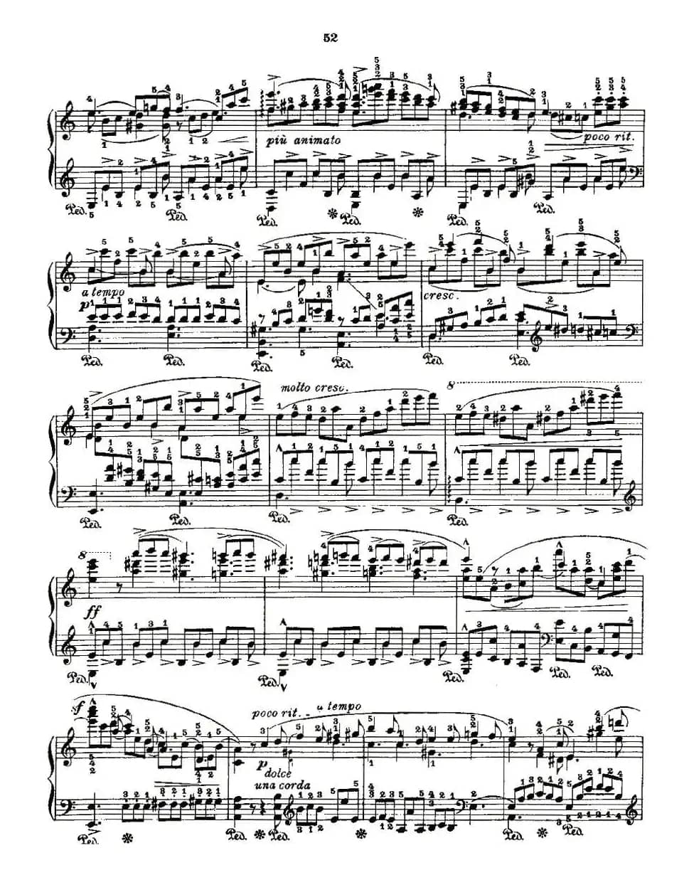 肖邦《练习曲》Fr.Chopin Op.10 No5-3